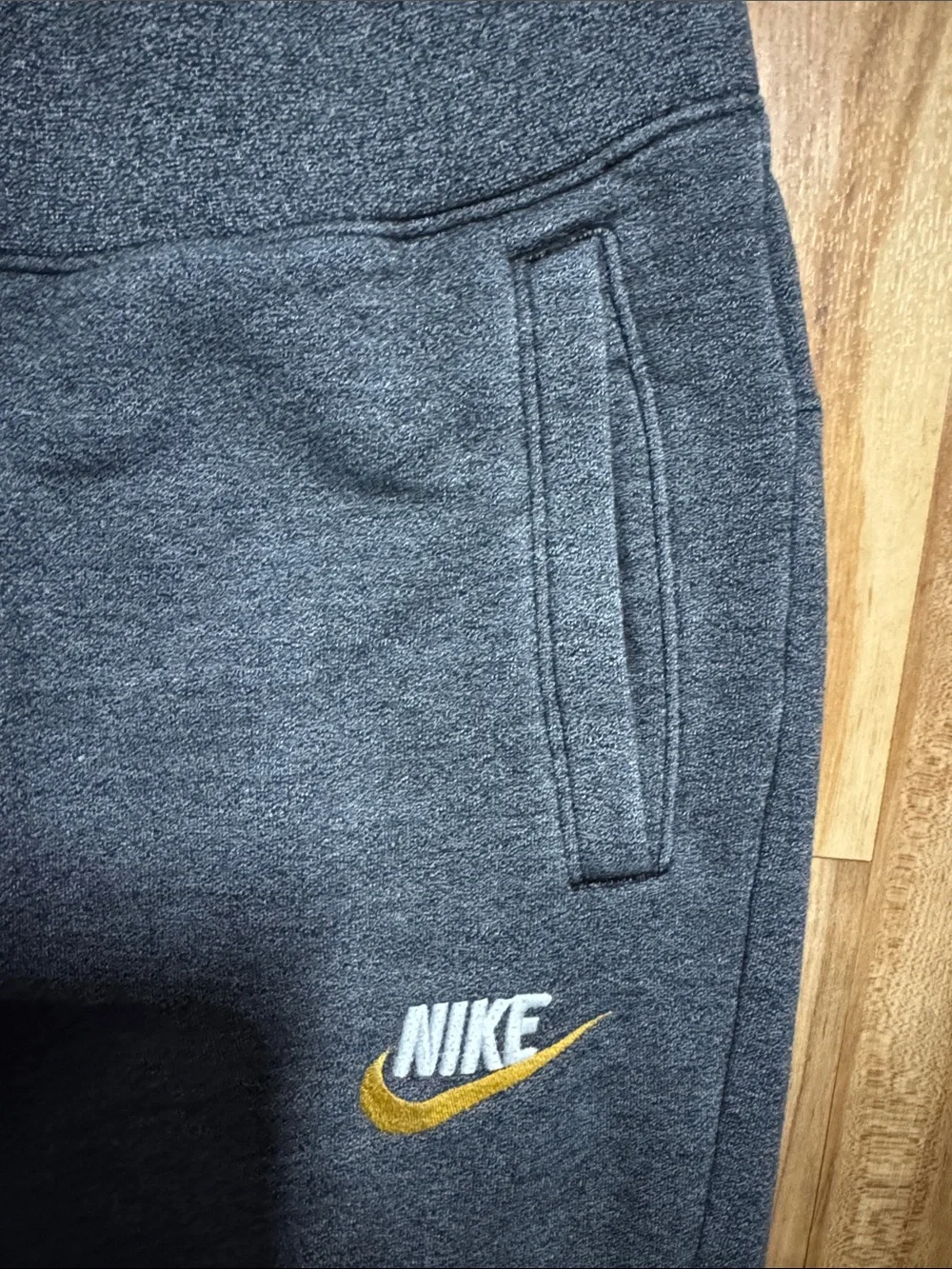 Nike joggers size large.